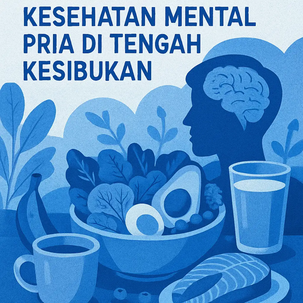 Makanan yang Menunjang Kesehatan Mental Pria di Tengah Kesibukan